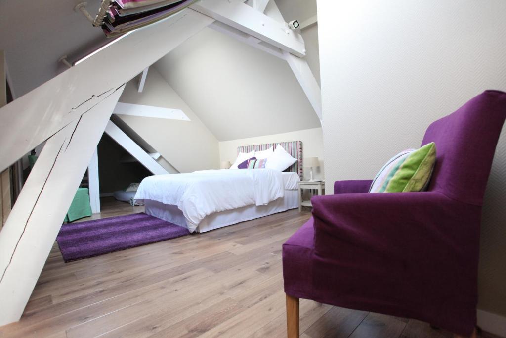 Saint Graal Bed and Breakfast Chamant Kamer foto